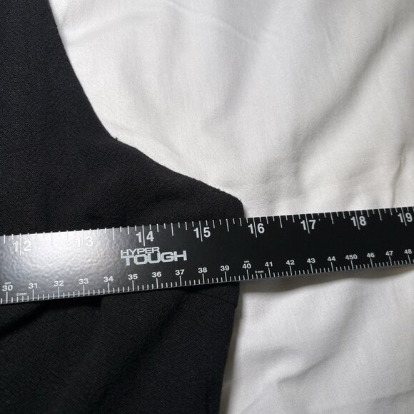 One Shoulder Linen Jumpsuit Romper‎ Large Wide Leg Vacation Tropical Cruise - Picture 4 of 12